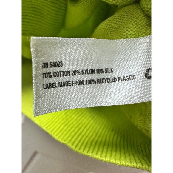 Gap Green Thumb V-Neck Button Cardigan Sweater Medium - Picture 3 of 6